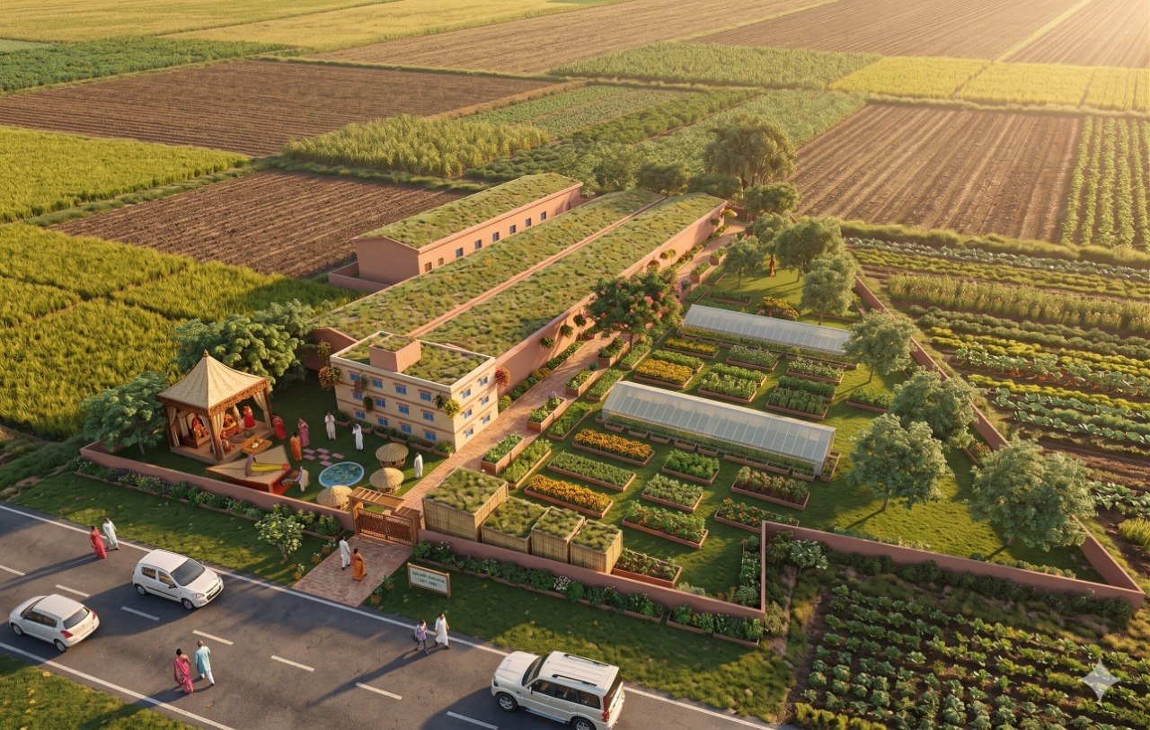 Alternate campus design showing replication potential
